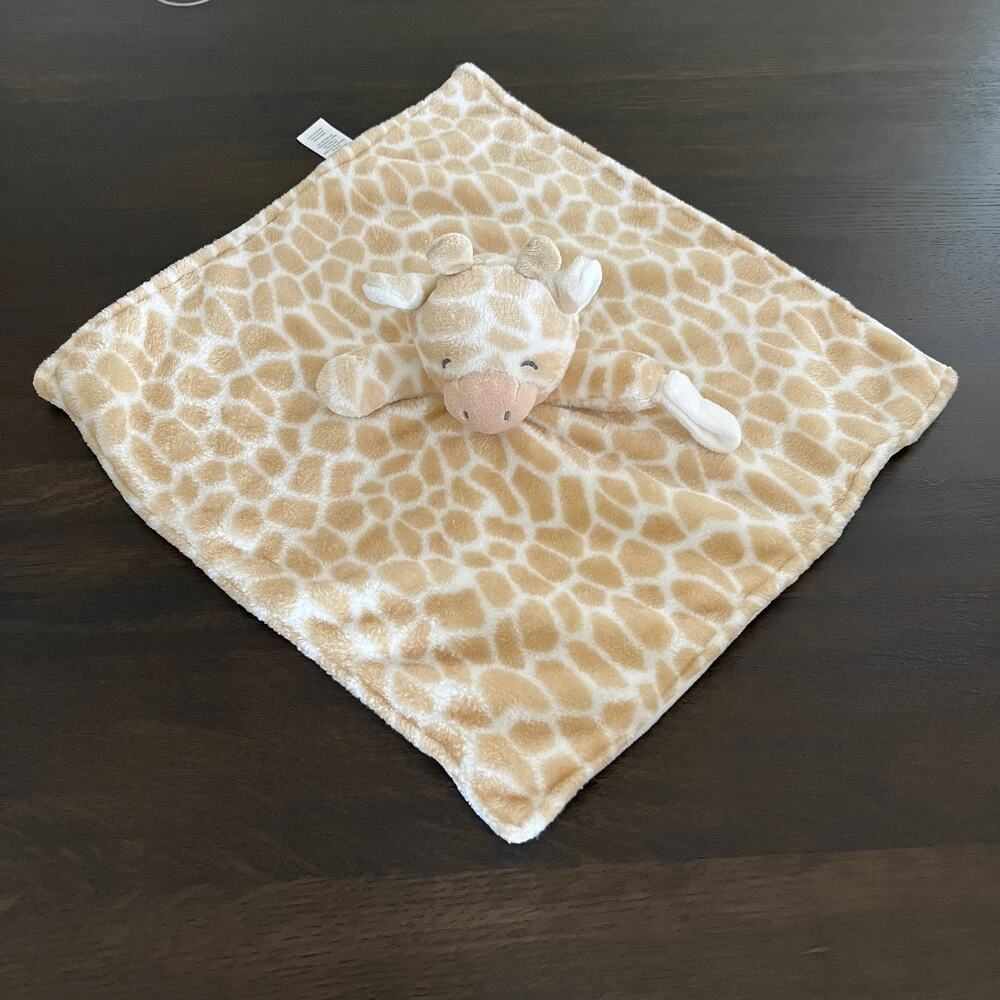 Carter's Baby Giraffe Security Blanket Lovey Pacifier Holder